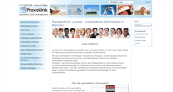Desktop Screenshot of dr-lechner.de